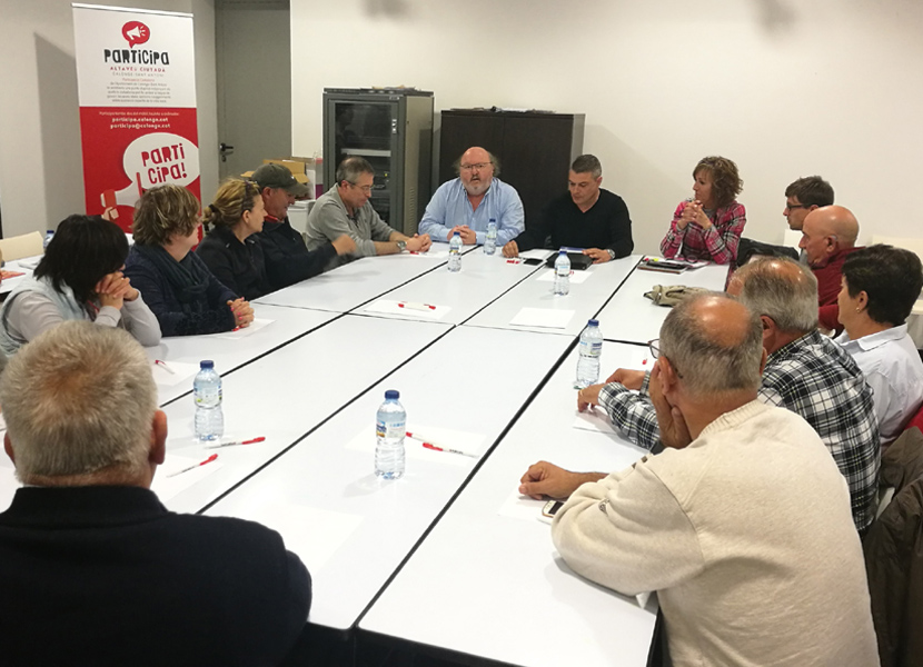Reunió del procés participatiu d'inversions. (Foto: Ajuntament de Calonge i Sant Antoni).