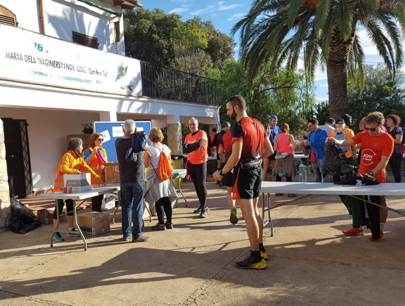 Nou èxit de participació de la Marxa dels Traginers. (Foto: Club Alpí Palamós).