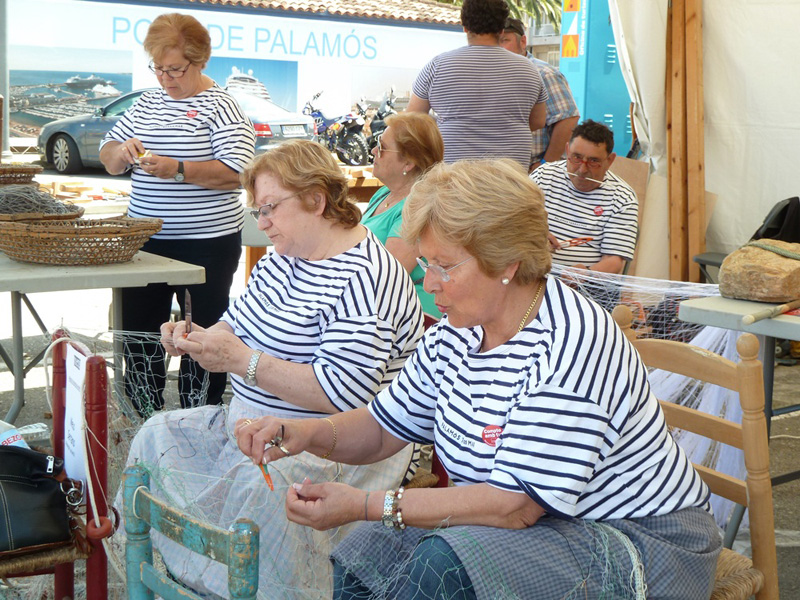 Activitat de la Mostra de Destressa Marinera. (Foto: Ajuntament de Palamós).