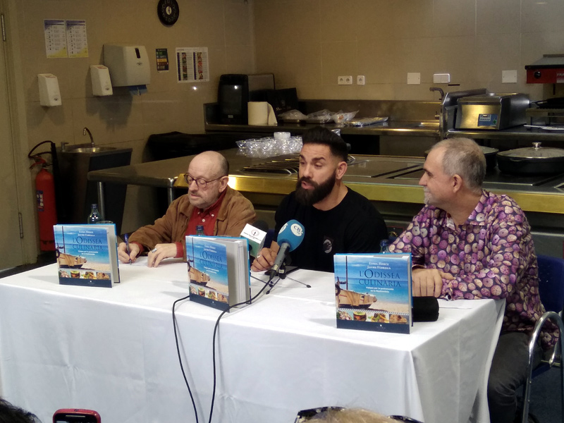 Un moment de la presentació de 'L'odissea culinària'. (Foto: Costa Brava Centre).