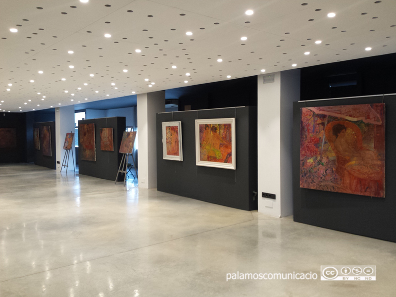 L'actual espai d'exposicions de les galeries Carme, al carrer de Dídac Garrell.