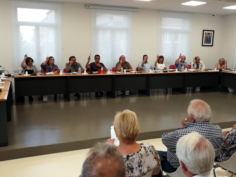 Ple de l'Ajuntament de Calonge i Sant Antoni en una imatge d'arxiu. (Foto: Ajuntament de Calonge i Sant Antoni).