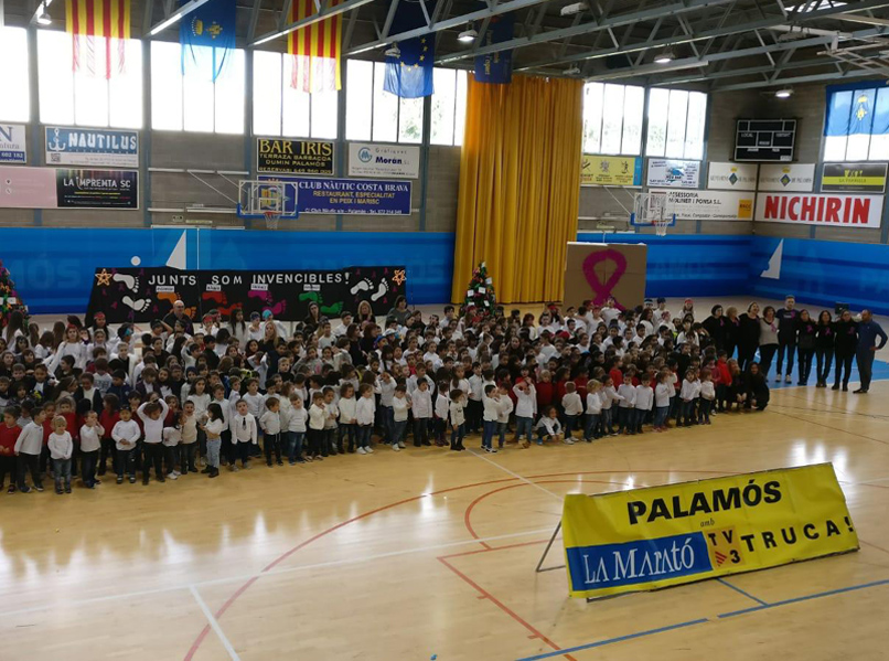 El festival fet al llarg del matí al Pavelló Municipal. (Foto: Escola Vila-romà).