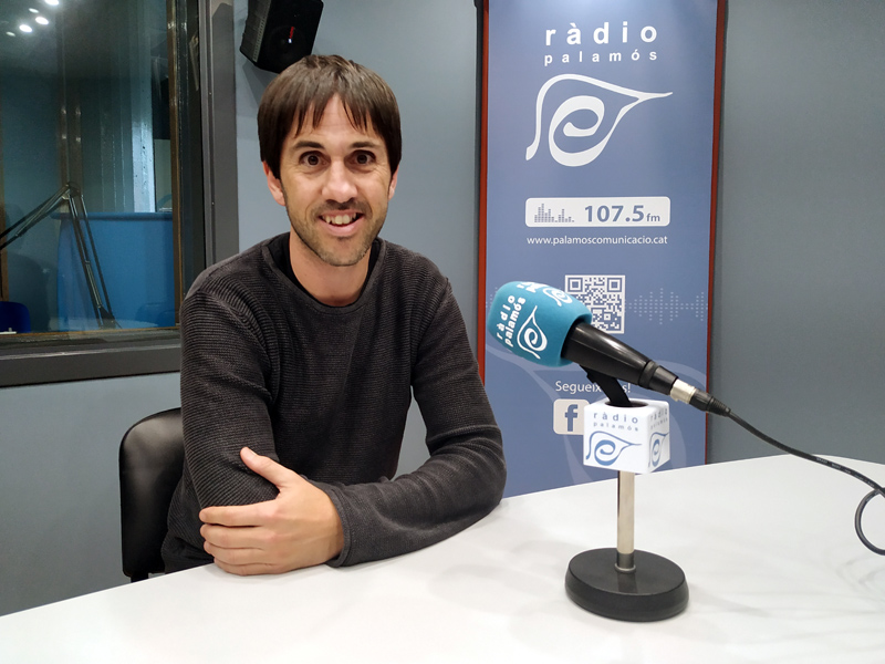 Miquel Brull, cap del Departament d'Esports de l'Ajuntament de Palamós.