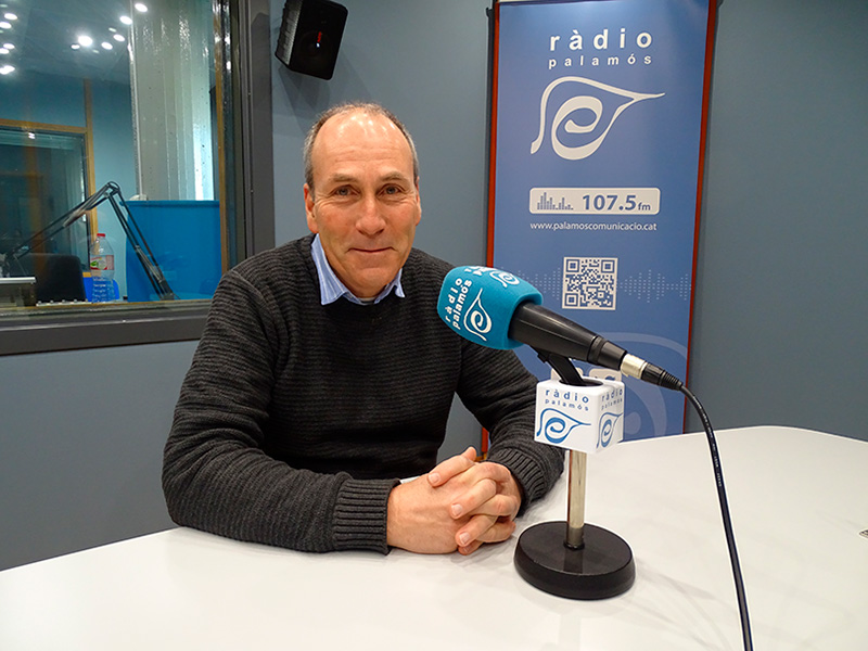 Xavier Ribera, president de la Cambra de Comerç de Palamós.