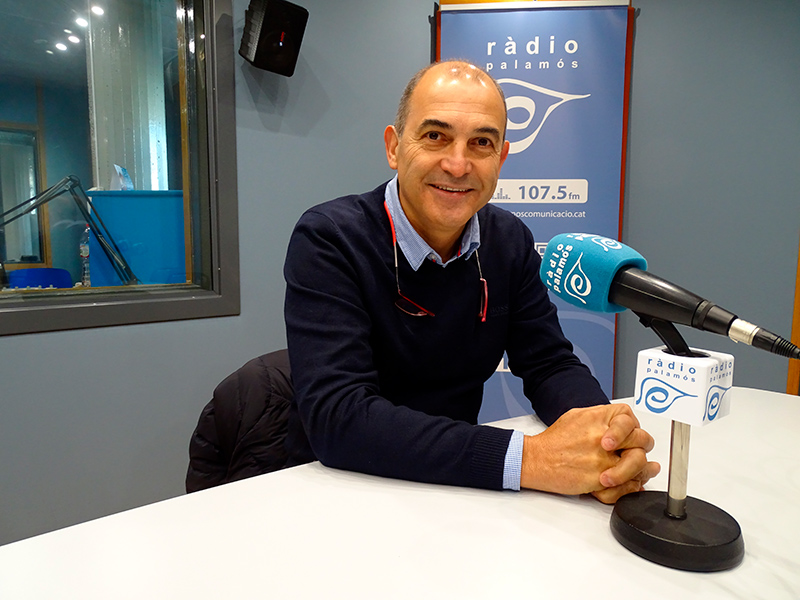 Joan Pau Pérez, president de la Fundació Esportiva Palamós.