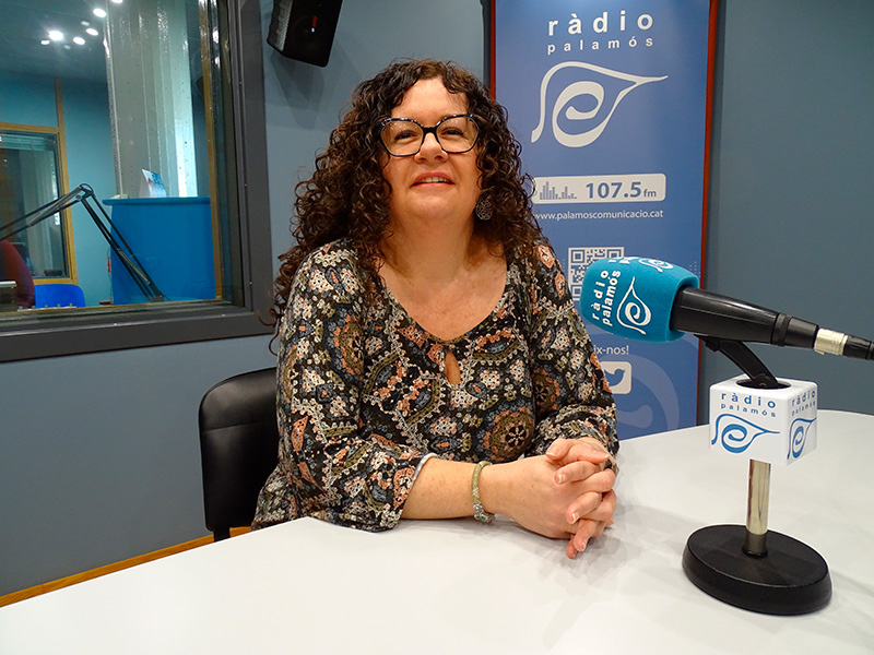 La secretària d’Organització del PSC de Palamós i regidora a l'Ajuntament, Raquel Gallego.