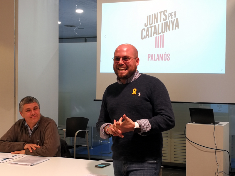 Raimon Trujillo serà el cap de llista de Junts per Catalunya Palamós-Sant Joan. (Foto: PDeCAT).