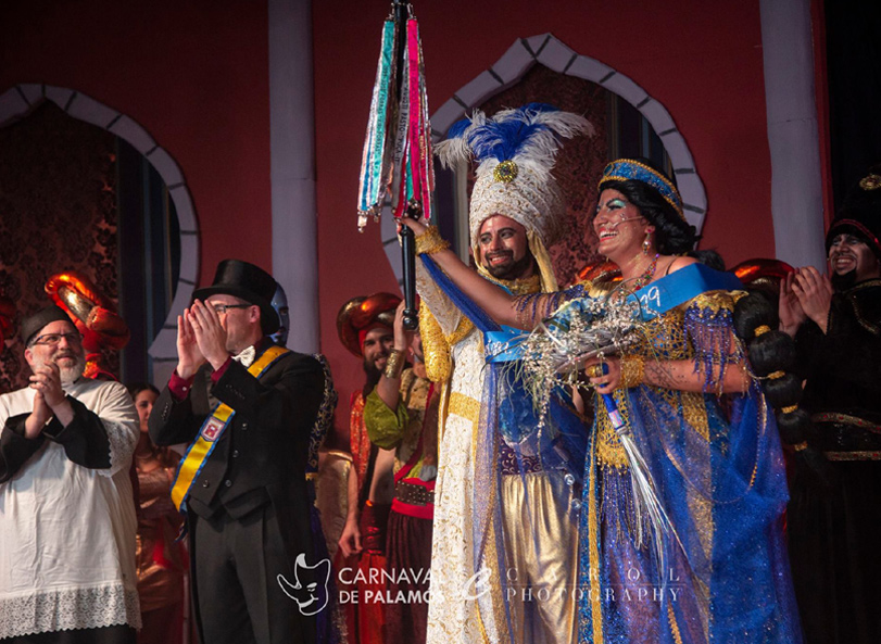 Els Carnestoltest, exhultants dissabte a la Nau. (Foto: Joan Carol).