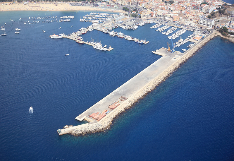 Visió general de la zona portuària. (Foto: Ports de la Generalitat)