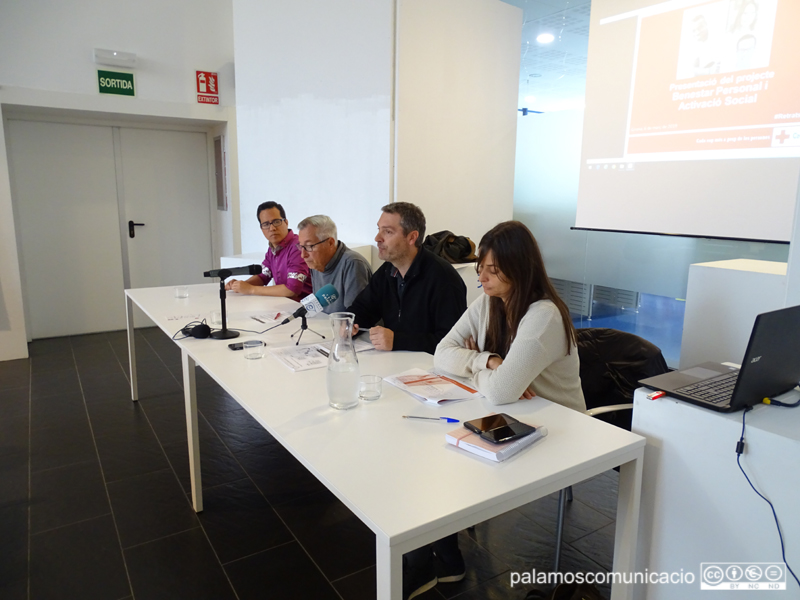 El projecte ‘Benestar personal i activació social’ s'ha presentat aquest matí a la Biblioteca.