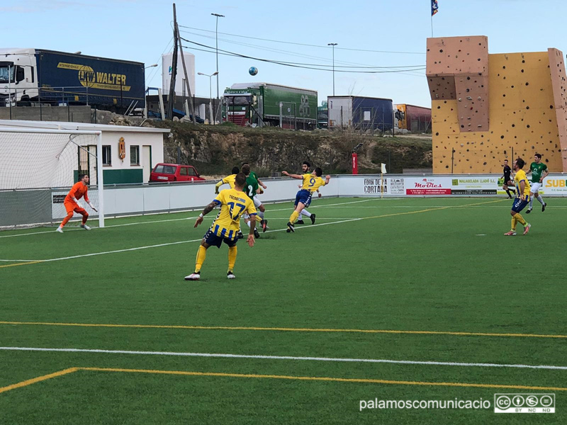 El Palamós no perdia fora del seu estadi des del passat 30 de setembre de 2018.