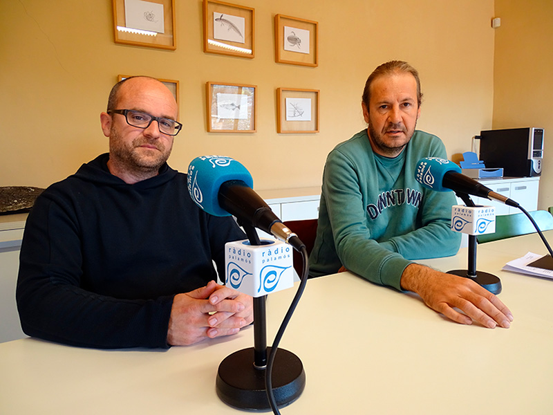 Oriol Armet i Enric Bisbe, gerent i tècnic del Consorci de les Gavarres, avui a l'espai 'Tal com som'.