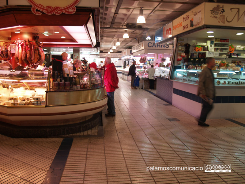 Parades del Mercat Municipal de Palamós.