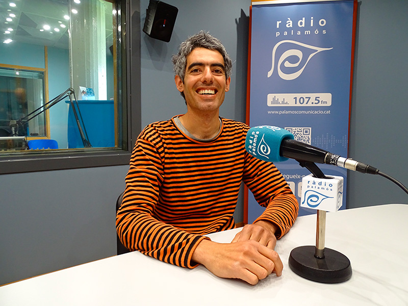 Joan Bohigas, regidor de la CUP a l'Ajuntament de Palamós, al programa 'Preguntes'.