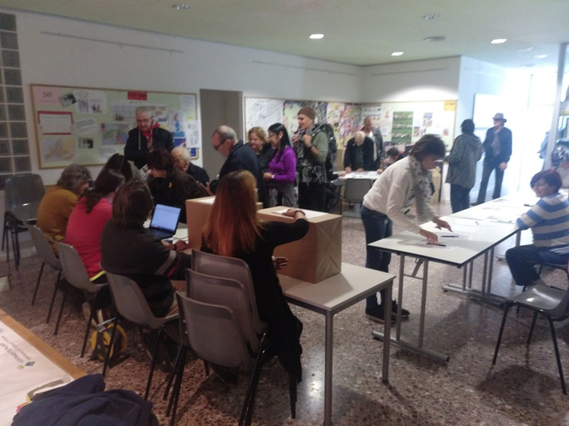 Una imatge de la multiconsulta realitzada el 6 de desembre a Palamós. (Foto. CDR Gavarres Mar).