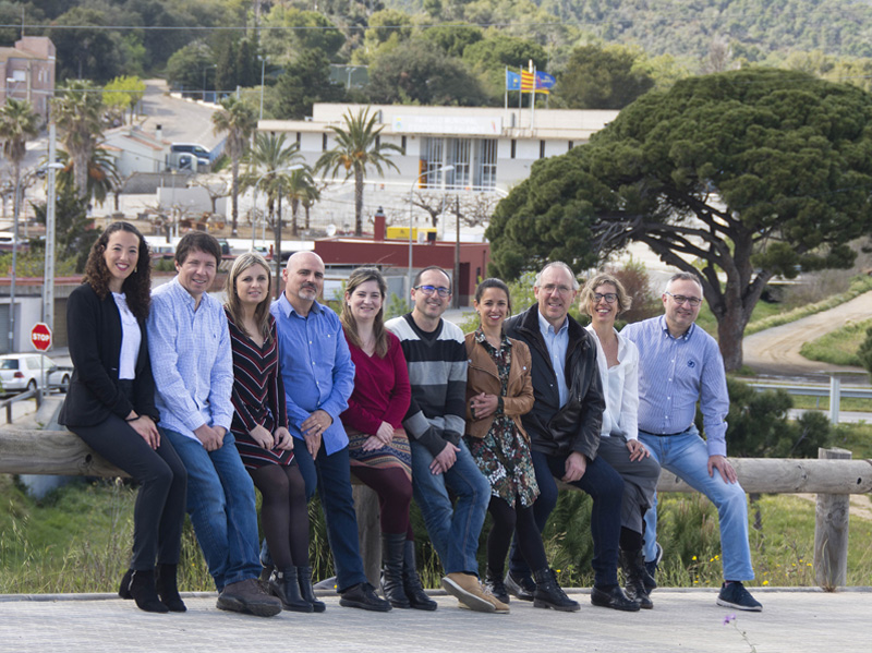 Els 10 primers integrants de la llista d'ERC per a les municipals. (Foto: ERC Palamós i Sant Joan).