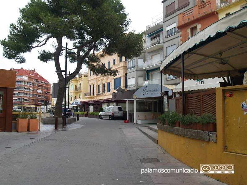 Terrasses d'establiments al sector de La Planassa.