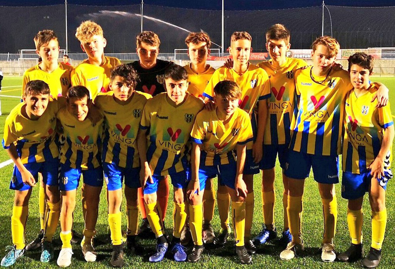 Infantil A de la Fundació Esportiva Palamós. (Foto: FE Palamós).