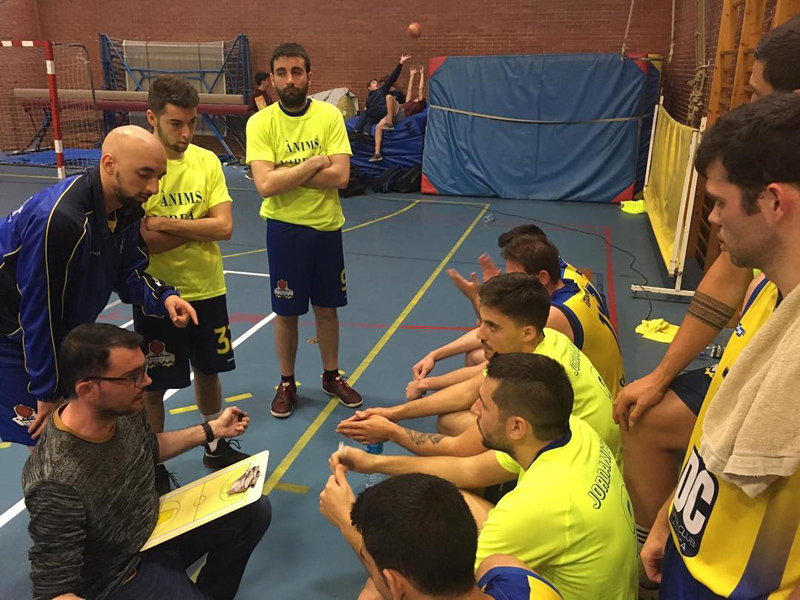 El Club Esportiu Palamós va perdre a la pista del Claret en el seu retorn a la competició. (Foto: CE Palamós).