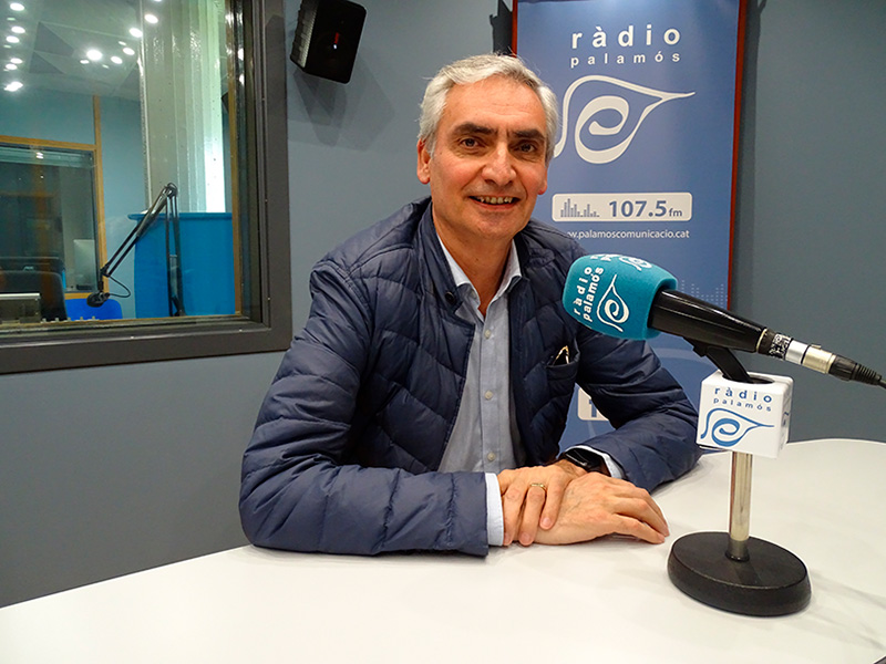 Jordi Pallí, regidor d'Urbanisme i Obres de l'Ajuntament de Palamós.