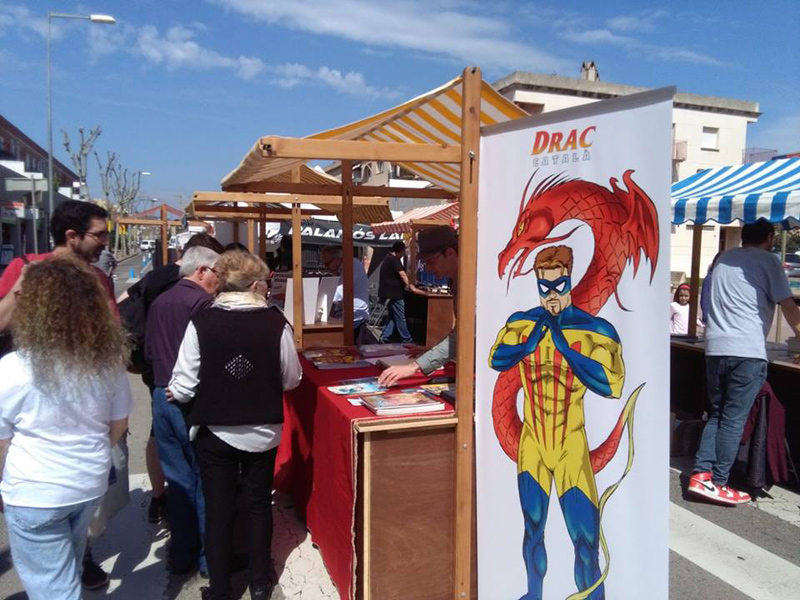 Edició de l'any passat de la Fira del Comic.