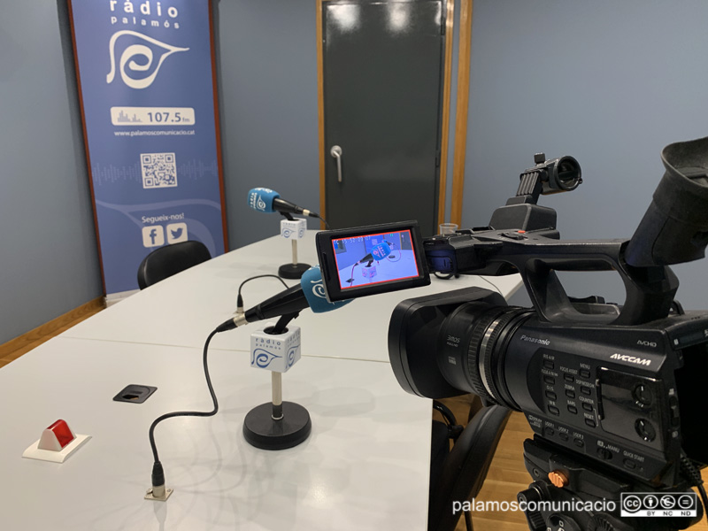 Podreu seguir les entrevistes per ràdio i també en directe al facebook de Ràdio Palamós.