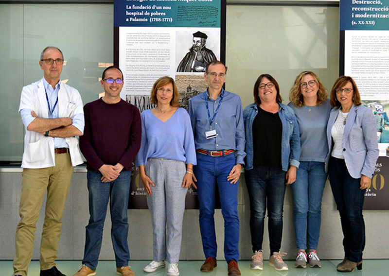 Conveni de col·laboració entre SSIBE i Dones de Palamós. (Foto: SSIBE).