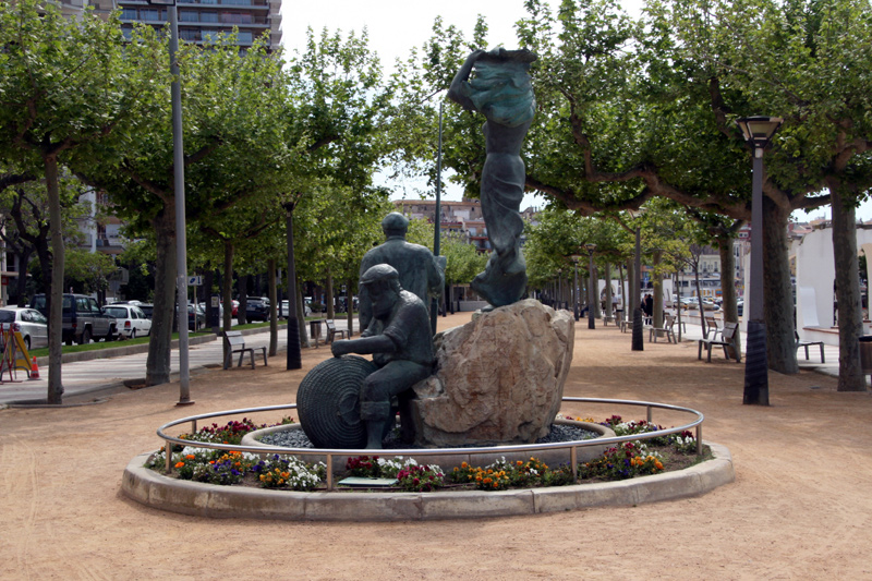 Passeig del Mar de Palamós.