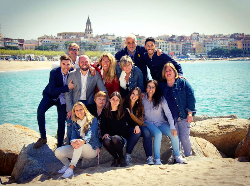 Candidatura de Junts per Catalunya a Palamós. (Foto: Junts per Catalunya Palamós i Sant Joan).