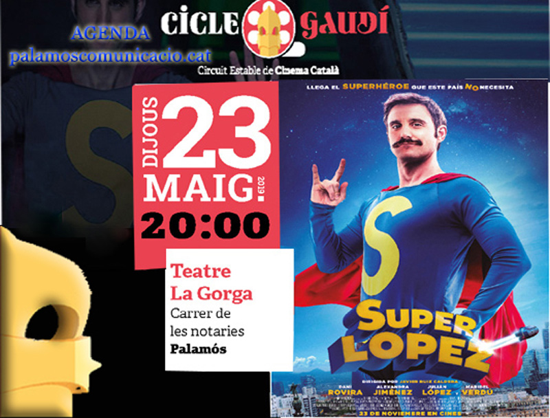 Les aventures del popular personatge de còmic 'Superlópez', avui a La Gorga.