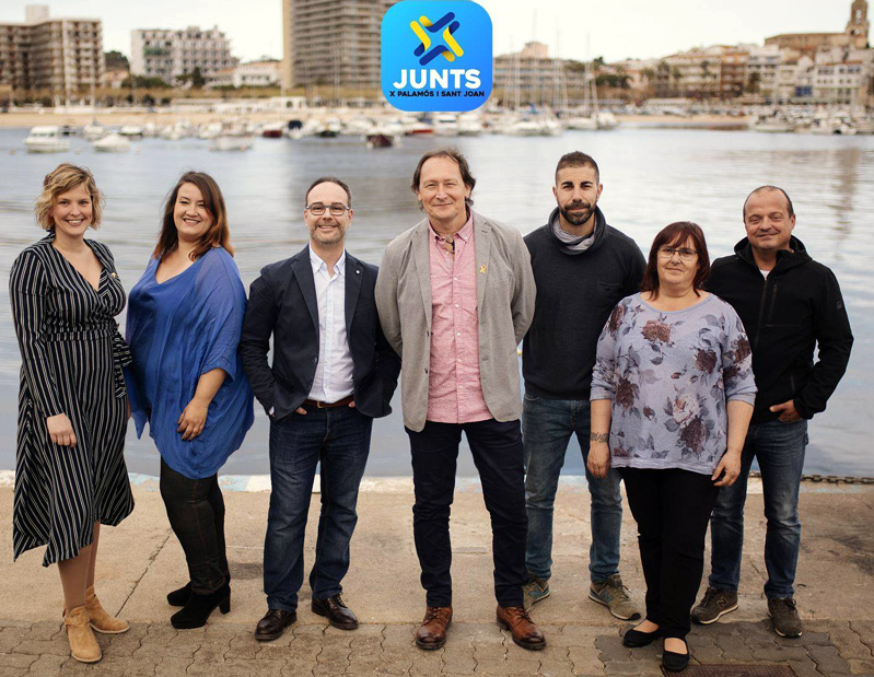 Candidatura de Junts X Palamós i Sant Joan a les eleccions a Palamós.