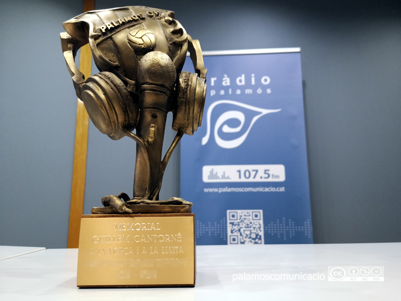 Ràdio Palamós i la Penya Esport lliuren avui el Trofeu del Memorial Guillem Cantorné a Albert Quintanas.
