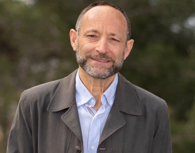 Isidre Verdún, en la fotografia promocional de la candidatura.