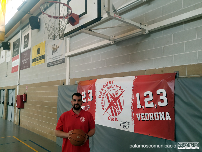 Jordi Acero, coordinador dels equips del Bàsquet Vedruna Palamós.