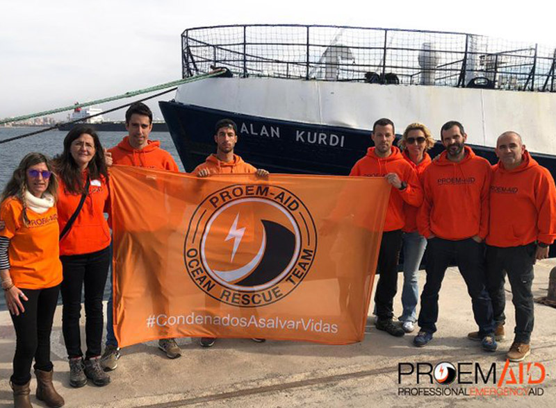 Proem-Aid treballa pel rescat d'immigrants a la Mediterrània. (Foto: Proem-Aid).