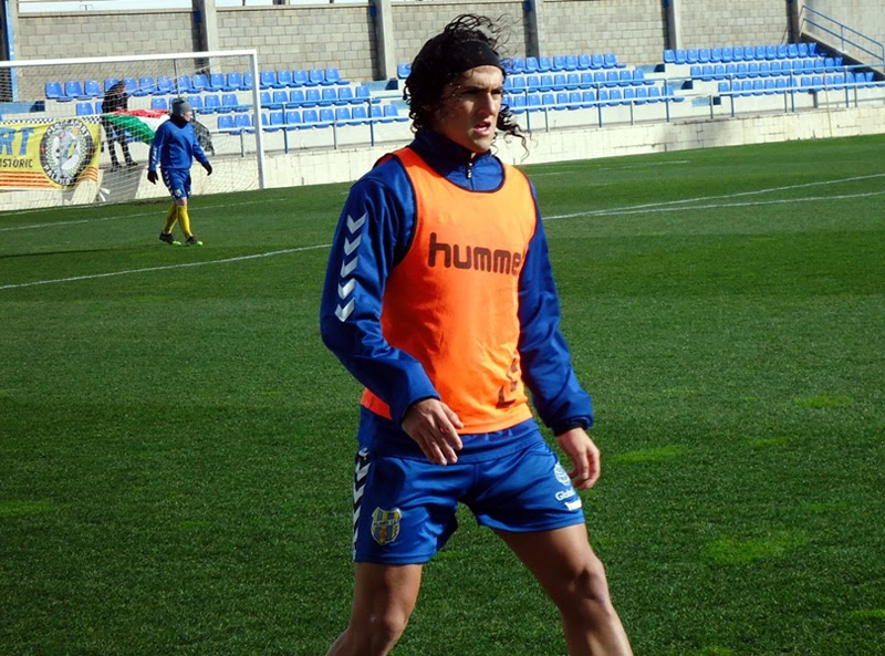 Lucas Allende no continuarà al Palamós la propera temporada. (Foto: Sergi Cortés).