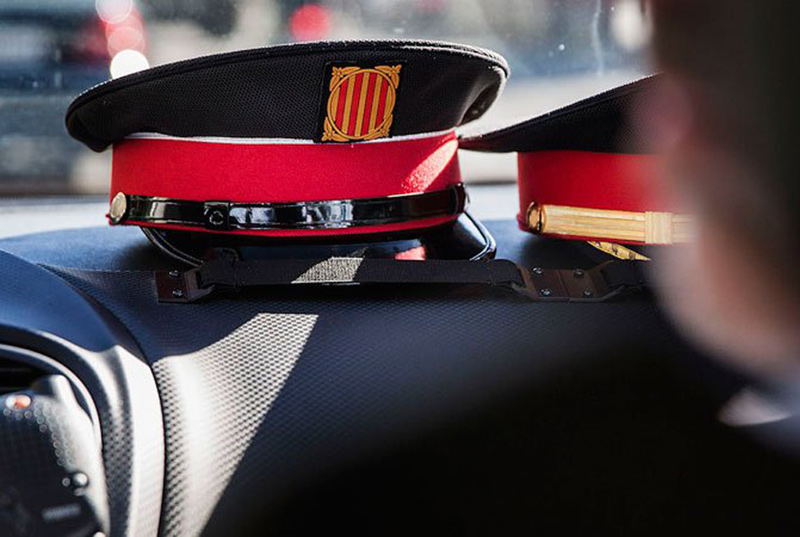 Els Mossos d'Esquadra van detenir el sospitós ahir a la tarda.