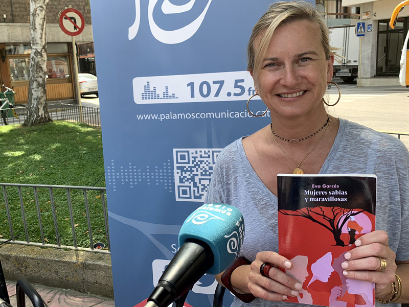 Eva Garcés ens va presentar ahir el seu llibre 