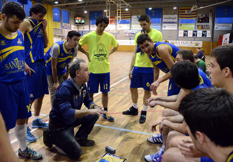 Carles Sala, en una imatge d'arxiu, disposarà aquesta temporada del gruix de la plantilla de l'any passat. (Foto: Olga Grassot).