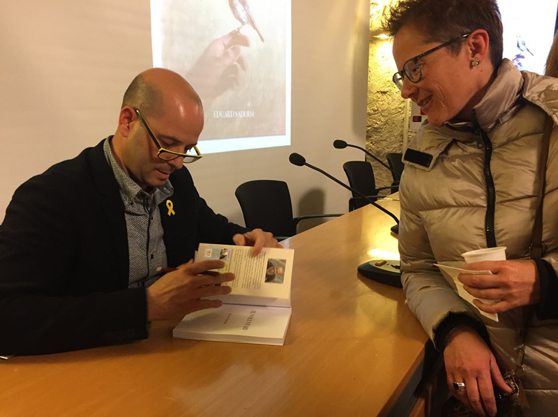 Eduard Sadurní presenta avui a Palamós el seu darrer llibre, 