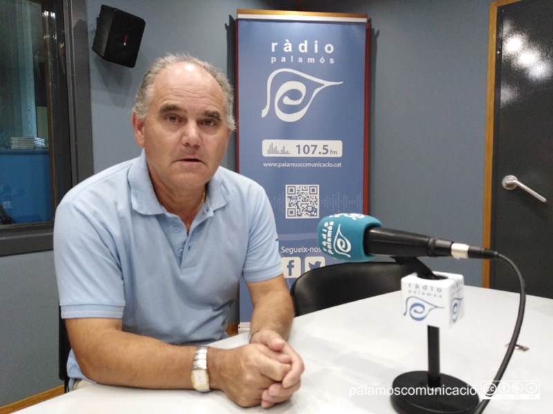 El president del Futbol Sala Palamós, Paco Avilés.