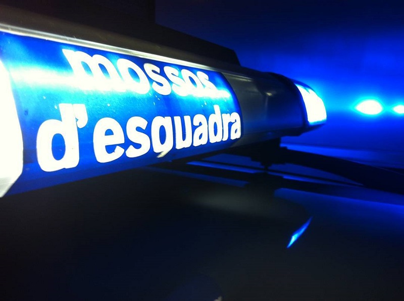 Els Mossos d'Esquadra van fer la detenció aquest dimecres passat.