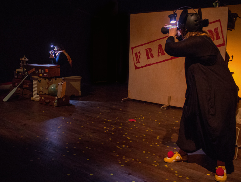 L'Aula de Teatre, a les Galeries Carme, va acollir fa poc menys d'un any les representacions de 'Fràgium'.