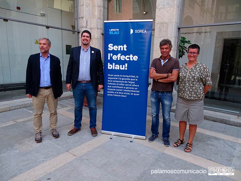 Presentació de 'Mou-te pel mar!', aquest matí a la Diputació de Girona.