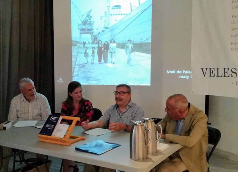 La presentació s'ha fet a l’edifici de la Generalitat de Catalunya a Girona, en el marc de l’exposició “Veles al Port”.