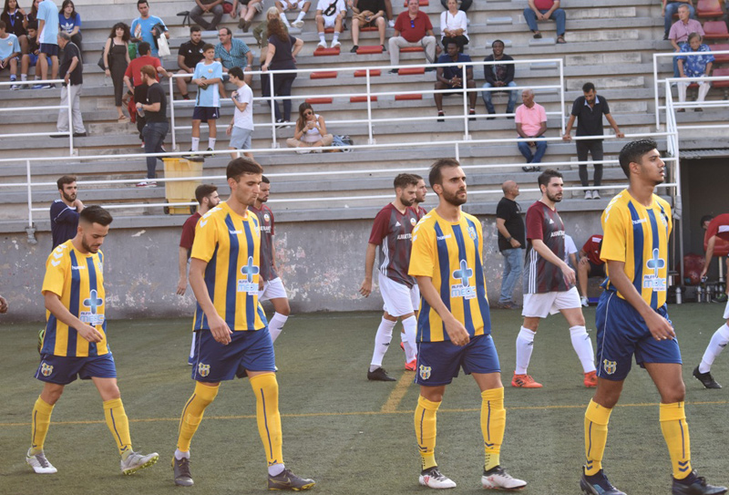 El Palamós CF confia en mantenir la bona ratxa de resultats d'aquest inici de temporada. (Foto: Sergi Cortés).