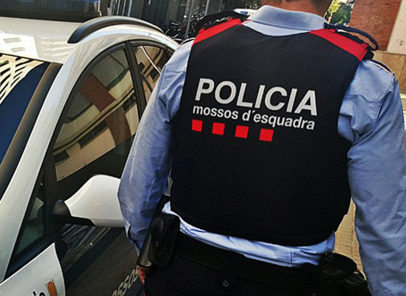 Patrulla dels Mossos d'Esquadra.