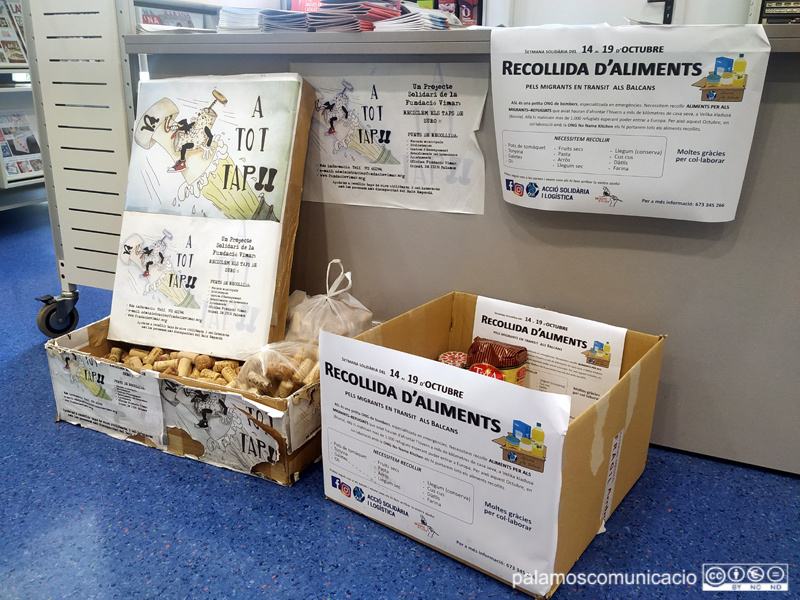 L’ajuda es pot portar a la Biblioteca Municipal, en horari de matí i de tarda.