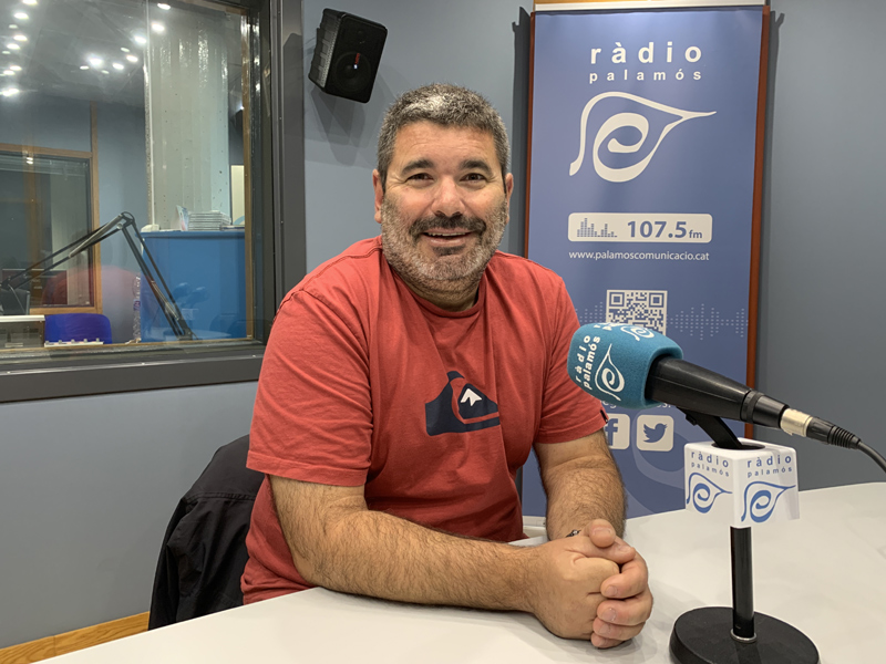 Carles Palomares, director esportiu del Club Nàutic-Vela Palamós.